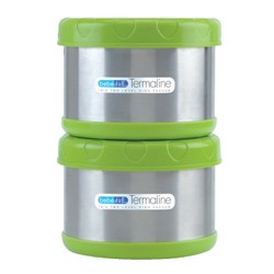 BEBÉ DUE Termaline Termo Porta Alimentos Inox 2x500ml.