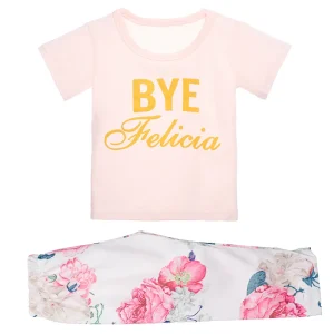 Conjunto para Bebe Niña Rosado 3 piezas Bye Felicia
