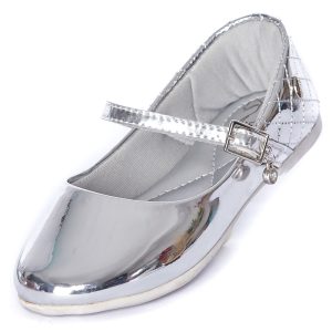Zapatos Ballerinas para Bebé Niña color Plateado
