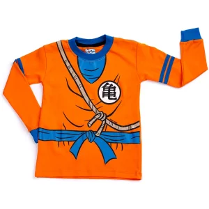Polo para Niño Manga Larga con Diseño de Dragon Ball