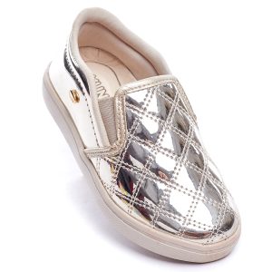 Zapatillas para Bebé Niña Doradas