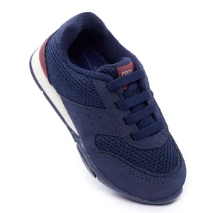 Zapatillas para Niño Deportivas Azul con Guinda