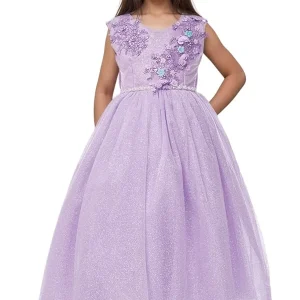Vestida para Niña Dulce Primavera Lila