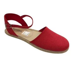 Alpargata BIG KIDS Lino Rojo