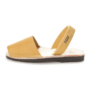Avarca Española Pons  Clásica Kids Color Saffron