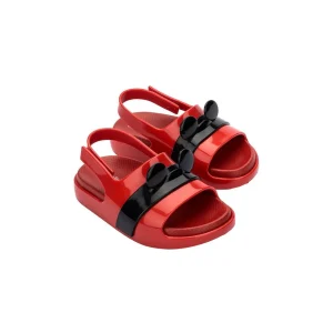 MINI MELISSA CLOUD SANDAL + MICKEY AND FRIENDS BB ROJO