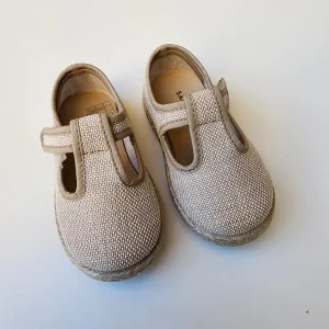 Pepito Loneta Unisex Cierre Velcro color Natural