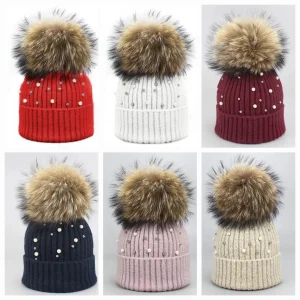 Gorro Tejido Fashion com Pompón