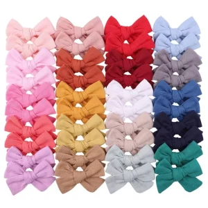 Linen Summer Bow